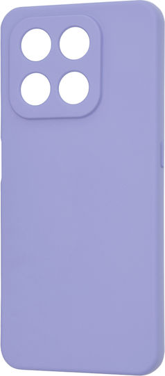 Techsuit Softflex Silicone Purple Back Cover (Honor 400 Smart)