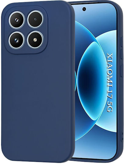 Techsuit Softflex Back Cover Silicone Navy Blue (Xiaomi 17)