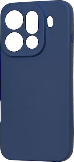 Techsuit Softflex Oppo Find Back Cover Silicone Navy Blue (Oppo Find X9 Pro)