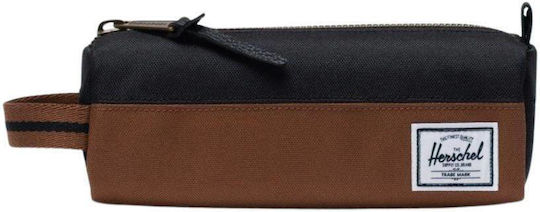Herschel Pencil Case with 2 Compartments Brown / Black