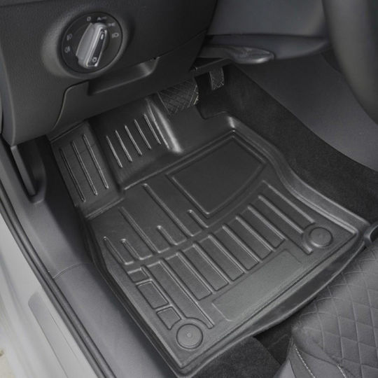 Umbrella Set Covorașe Față și Spate 2buc din Furtun pentru Land Rover Range Rover Evoque 2011-2018 Negre