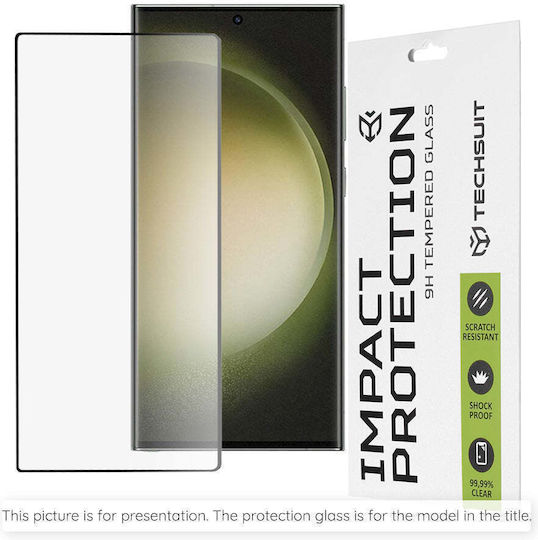 Techsuit 0.33мм Пълно лепило Закалено стъкло за цялото лице Черен (OnePlus 15)