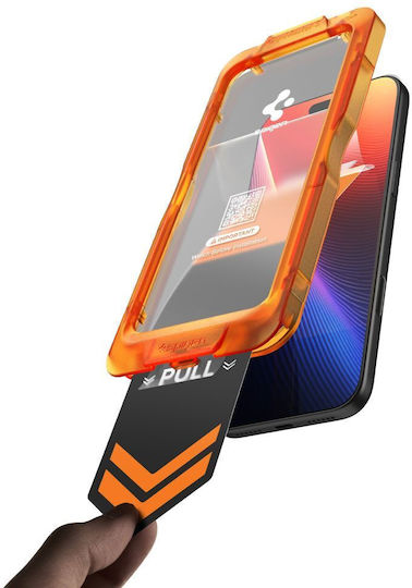 Spigen Alm Glas.tr Slim 3 Bucăți iPhone 17 Pro Transparent