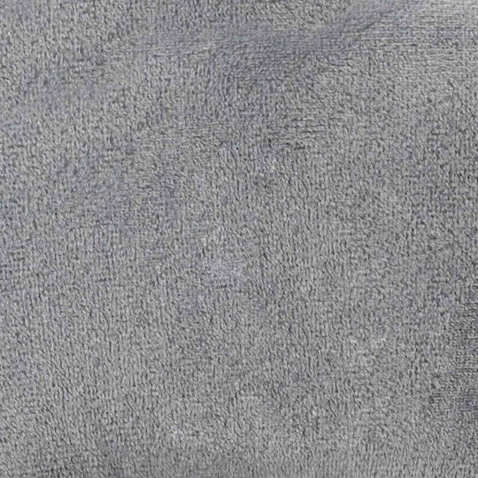 vidaXL Velvet Travel Pillow Grey