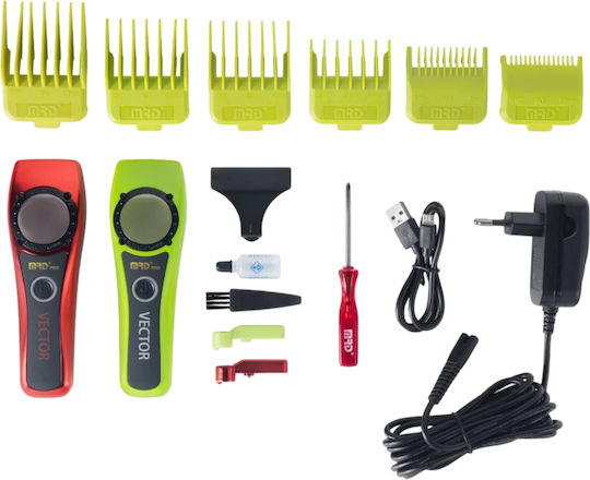 MRD Pro Professional Rechargeable Hair Clipper Black 00005534