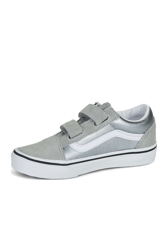 Old Skool V Παιδικά Sneakers Ασημί