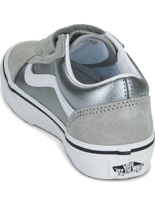 Old Skool V Παιδικά Sneakers Ασημί