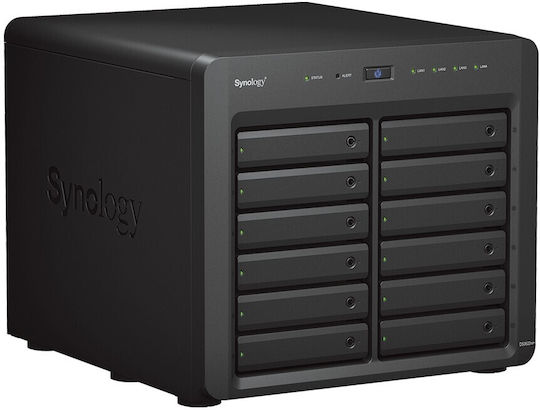 Synology DiskStation DS3622xs+ NAS Tower με 12 θέσεις για HDD/SSD και 2 θύρες Ethernet