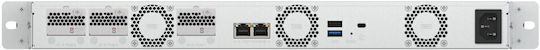 QNap TS-H765EU NAS Gestell mit 4 Steckplätzen für HDD/M.2/SSD und 2 Ethernet-Anschlüsse