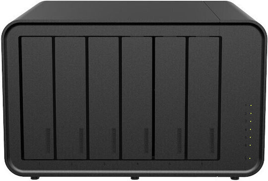 TerraMaster F6-424 Max NAS Tower με 6 θέσεις για HDD/M.2/SSD και 2 θύρες Ethernet