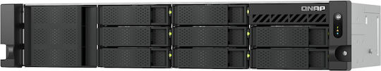 QNap TS-855eU-8G NAS Rack με 8 θέσεις για HDD/M.2/SSD και 2 θύρες Ethernet