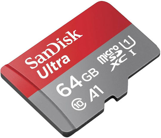 Sandisk Ultra флаш памет карта MicroSDXC с включен SD адаптер 64 GB