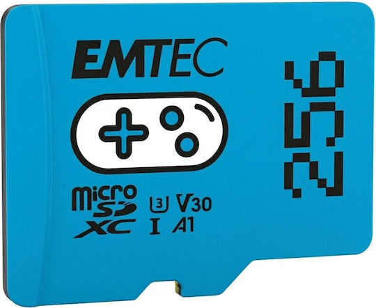 Emtec Gaming microSDXC 256GB U3 V30 A1 UHS-I 30MB/s
