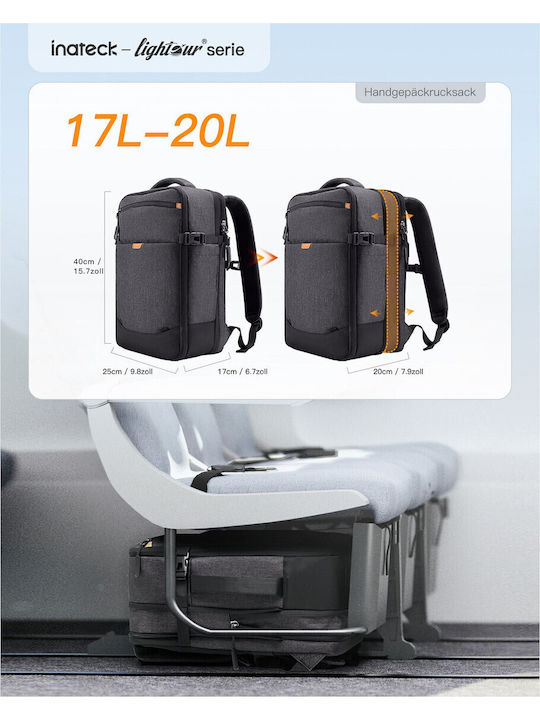 Inateck Backpack Backpack for 14" Laptop Black BP03006-14_BLACK