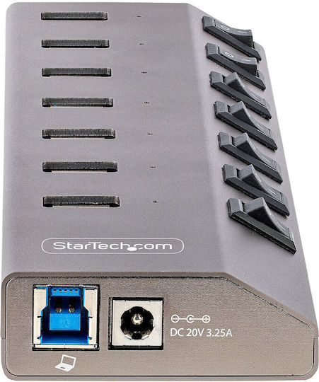 StarTech Hub 8 Θυρών USB 3.2 με σύνδεση USB-A Γκρι