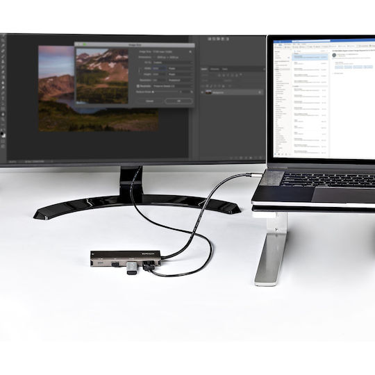 StarTech USB-C / USB-A Docking Station με 4K PD Ethernet Γκρι (DKT31CHPDL)