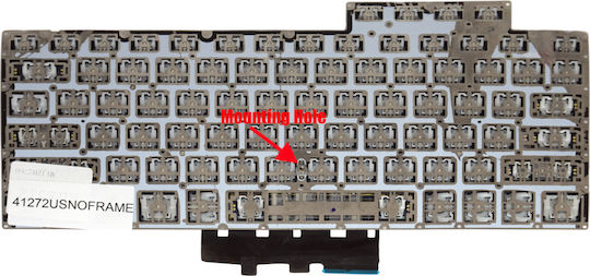 Laptop Keyboard Asus Rog Zephyrus G14 Ga402 G14 Ga402r G14 Ga402rj G14 Ga402rk G14 Ga402ru G14 Ga402x G14 Ga402xv G14 Ga402ru G14 Ga402x G14 Ga402xv US No Frame Black Code 41272usnoframe