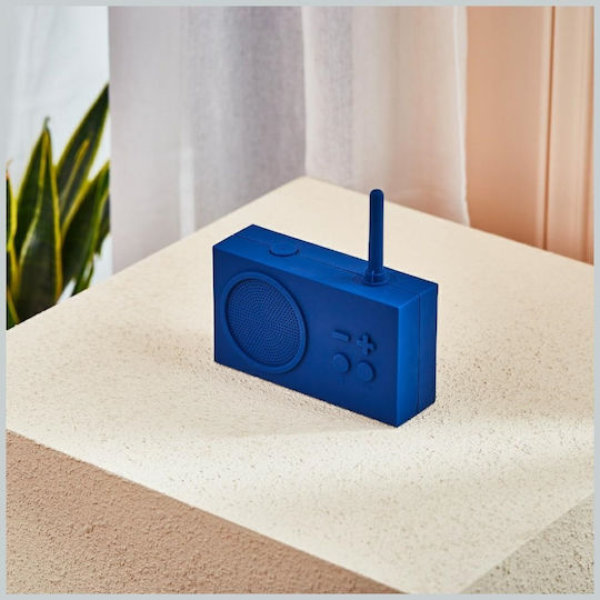 Lexon Tykho 3 Portable Radio Rechargeable with Bluetooth Blue
