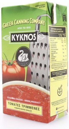 Κύκνος Τριμμένες Τομάτες Χυμός Τομάτας 500gr