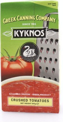 Κύκνος Τριμμένες Τομάτες Χυμός Τομάτας 500gr