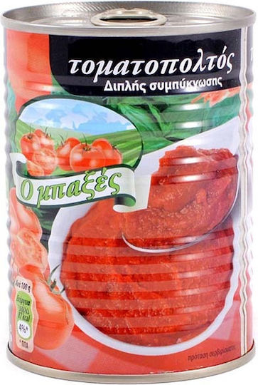 O Mpaxes Double Concentrated Tomato Paste Paste 400gr