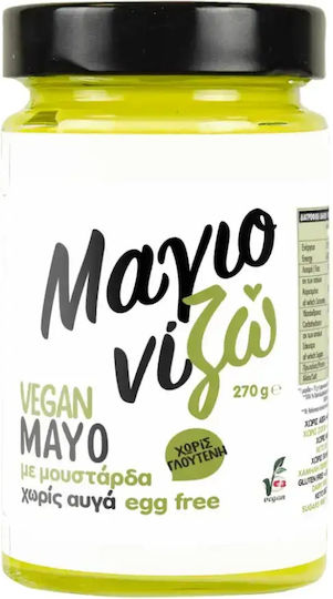 Βιο Αγρός Μαγιονίζω Μαγιονέζα Μουστάρδα 270gr