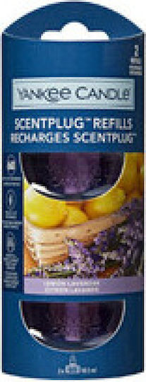 Yankee Candle Set Fragrance Refills Scentplug with Fragrance Lemon Lavender 2pcs 18.5ml