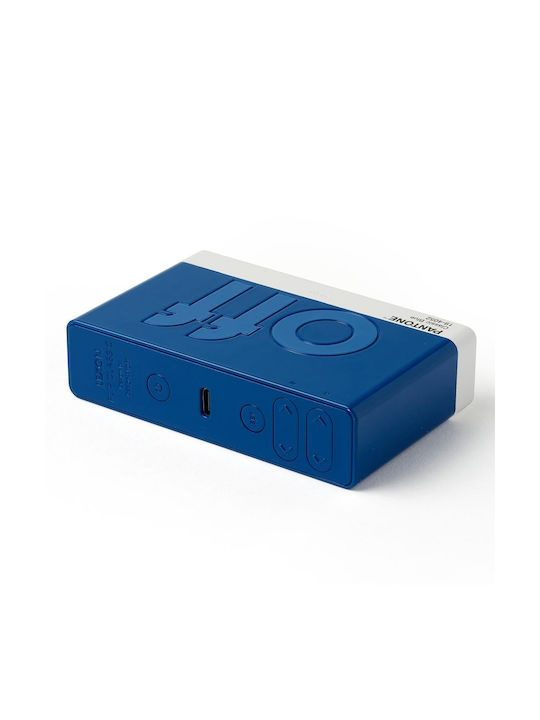 Lexon Tabletop Digital Clock with Alarm Blue LR157PT-B