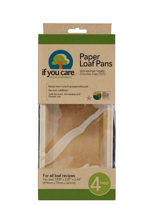 If You Care Bread Baking Pan 19.9x7.3x6.2cm 4pcs