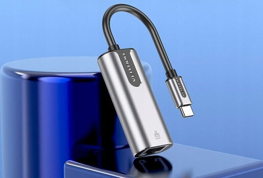 Vention CFNHB Αντάπτορας Δικτύου USB-C με Ενσύρματη Σύνδεση Ethernet