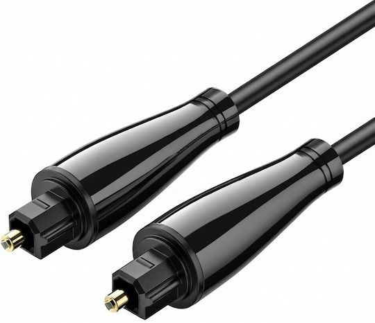 Value Optical Audio Cable TOS male - TOS male Μαύρο 5m (11.99.4385-10)
