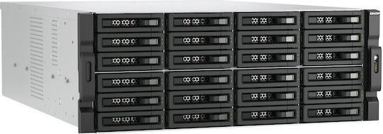 Qnap Tl-r2400pes-rp 24-Bay 4u Rackmount Pcie Interface Sata Jbod Expansion Enclosure 6.35/8.89cm 2.5/3.5zoll