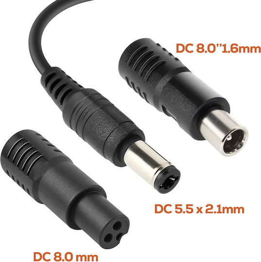 LinQ 84w Charger Xiaomi Ninebot Other Electric Scooters 1.5m Cable Black