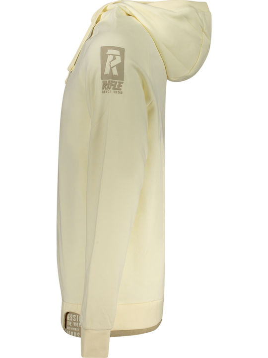 Sweatshirt with Hood White