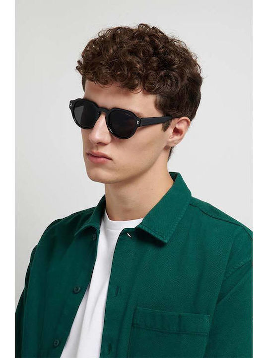 Polaroid Men's Sunglasses with Grey Horn-Rimmed Frame and Blue Gradient Polarized Lenses PLD6249/S/X 09V/Z7