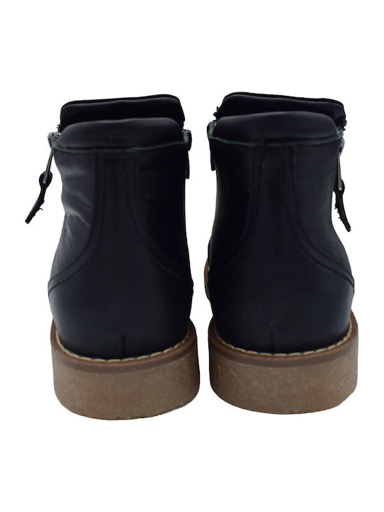 Suede Women's Ankle Boots Black