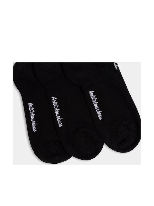 AntetokounBros Κάλτσες Μαύρο 3Pack