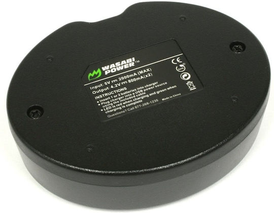 Wasabi Doppeltes Batterieladegerät Kompatibel mit Nikon