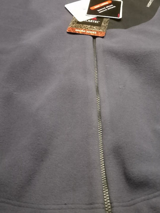 Ανδρική Ζακέτα Fleece Black-grey