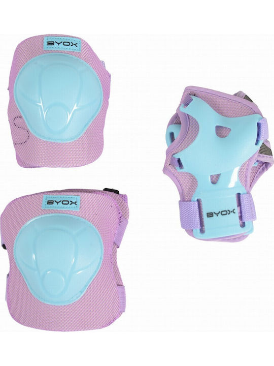 Byox Children's Knee Pads for Rollers Purple Byox Children's Knee Pads for Rollers Purple