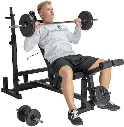 Virtufit Ρυθμιζόμενος Πάγκος Γυμναστικής