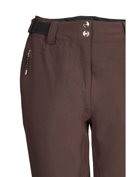 Killtec Ksw 42403-315 Γυναικείο Παντελόνι Σκι & Snowboard Καφέ