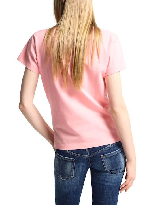 Dsquared2 T-Shirt Λευκο- Ροζ