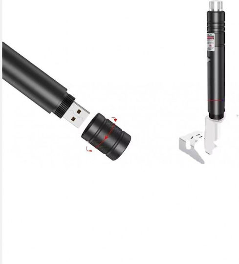 Κόκκινος Ισχυρός Δείκτης Laser Μεγάλης Εμβέλειας 3000m Usb Φόρτιση 5-3722