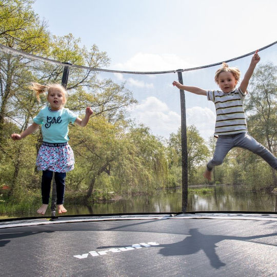 Virtufit Trampolină În aer liber Diametru 251cm cu Net