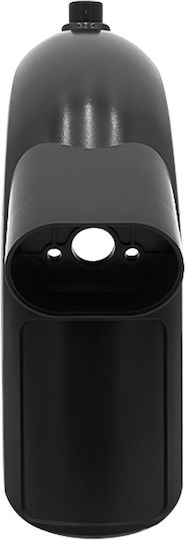 Avizar Hinterradkotflügel Xiaomi Mi 4 Elektro-Roller Spritzschutz Schwarz