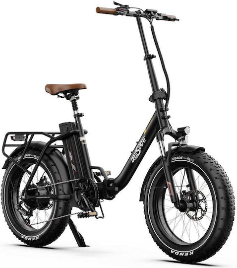 Velogreen OT16max 20" Μαύρο Ηλεκτρικό Ποδήλατο Πόλης