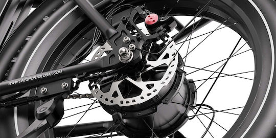 Velogreen OT16max 20" Μαύρο Ηλεκτρικό Ποδήλατο Πόλης