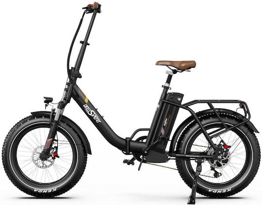 Velogreen OT16max 20" Μαύρο Ηλεκτρικό Ποδήλατο Πόλης