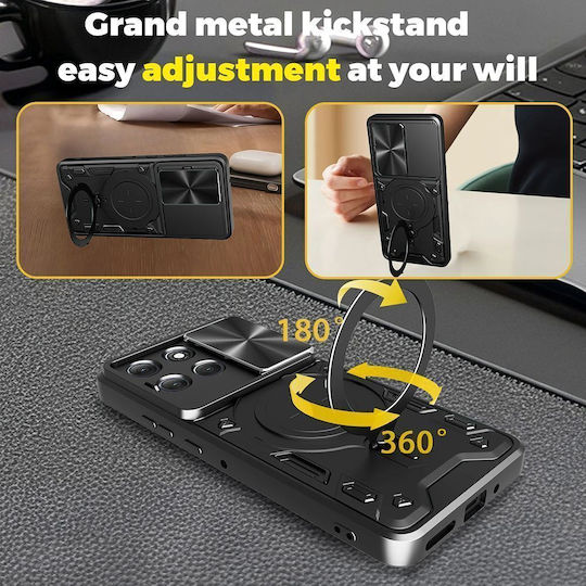 Techsuit Camguard Umschlag Rückseite Blau (Moto G86)